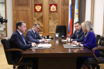 В Архангельске прошла рабочая встреча руководителя Росприроднадзора Светланы Радионовой и главы региона Александра Цыбульского