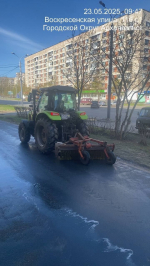 Летнее содержание городских улиц