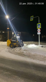 Работы по зимнему содержанию на улицах города