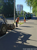 Летнее содержание городских улиц